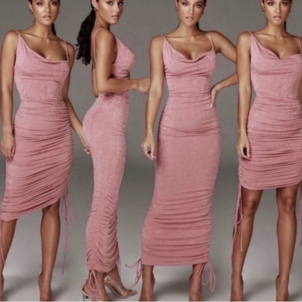 ❗️ CLOSING SALE ❗️JLUXLABEL MAUVE WOJEK SLINKY DRESS